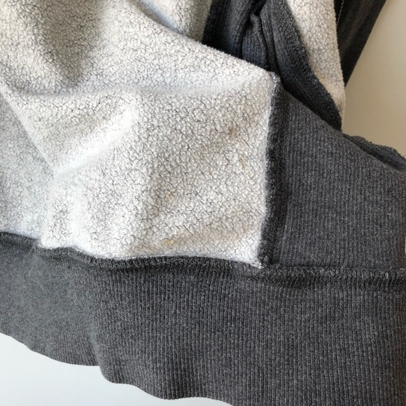 Fila Vintage Grey Zip Up Mock Neck Sweater - Picture 5 of 7